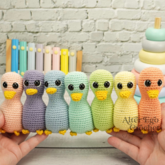 NO SEW Gunnar the Goose amigurumi pattern by Alter Ego Crochet