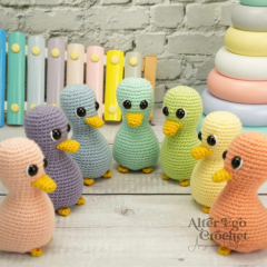 NO SEW Gunnar the Goose amigurumi pattern by Alter Ego Crochet