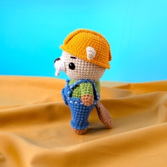 Bart the Beaver amigurumi by Amigurumi with Eli