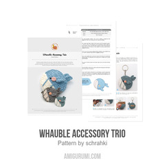 Whauble Accessory Trio amigurumi pattern by schrahki