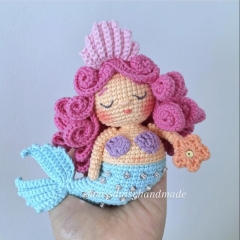 The Mermaid Pack amigurumi by Miss Daisy Handmade