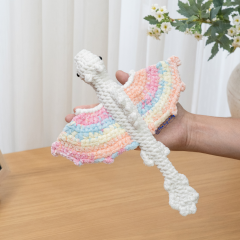 Dragon Rainbow Flying Dragon amigurumi by The Loop Story