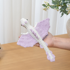 Dragon Rainbow Flying Dragon amigurumi pattern by The Loop Story