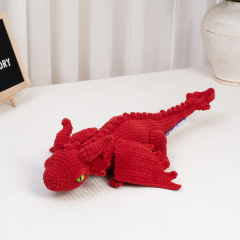 Mama Dragon Fire Dragon amigurumi pattern by The Loop Story