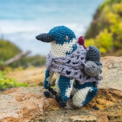 Isla the Fairy Penguin amigurumi pattern by Folk & Sundry