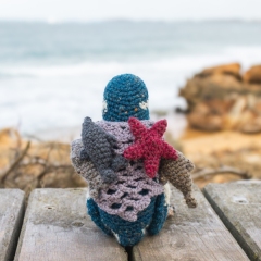 Isla the Fairy Penguin amigurumi by Folk & Sundry