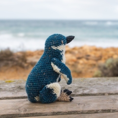 Isla the Fairy Penguin amigurumi pattern by Folk & Sundry