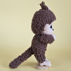 Coco the Little Monkey amigurumi by SaphirhaseDesign