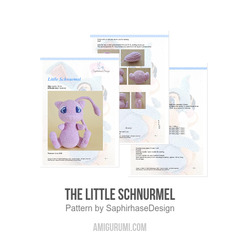 The little Schnurmel amigurumi pattern by SaphirhaseDesign