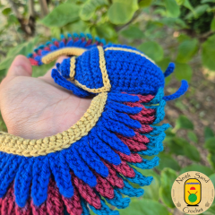 Khepri the Winged Scarab amigurumi by Neith Sand Crochet
