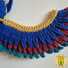 Khepri the Winged Scarab amigurumi pattern by Neith Sand Crochet