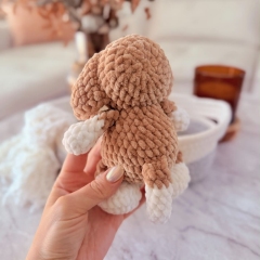 Beagle puppy amigurumi pattern by DanArtEstonia