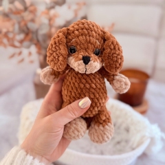 Dachshund dog amigurumi by DanArtEstonia