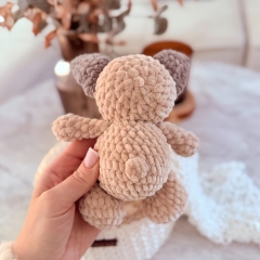 French Bulldog amigurumi pattern by DanArtEstonia