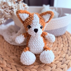 Little Corgi amigurumi by DanArtEstonia