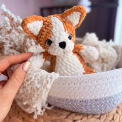 Little Corgi amigurumi pattern by DanArtEstonia