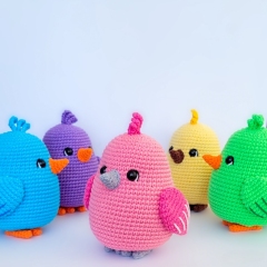 Chubby Birds amigurumi pattern by engurumist