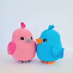 Chubby Birds amigurumi by engurumist