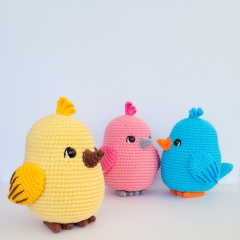 Chubby Birds amigurumi pattern by engurumist