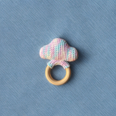 Cloud Rattle amigurumi pattern by Domigurumi