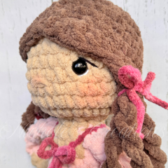 Lily and Freckle Frog amigurumi pattern by Nichole’s Creations