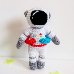 Astronaut and Rocket Space Set amigurumi pattern by EmmaS Dolls