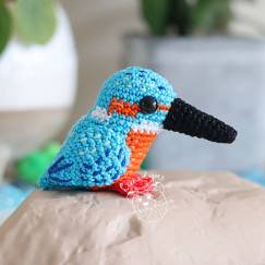 Pebble the kingfisher