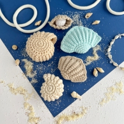 Seashell bundle keychains