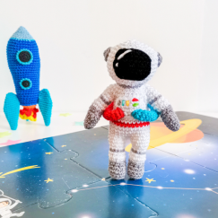Astronaut and Rocket Space Set