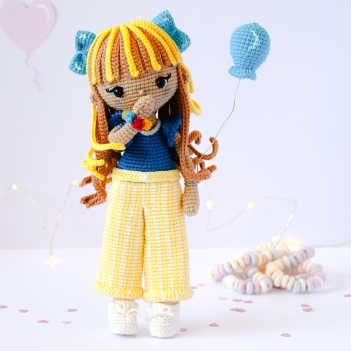 Lina amigurumi pattern by P'tite Peste