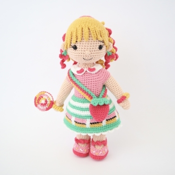 Candice Candy Girl amigurumi pattern by Smiley Crochet Things
