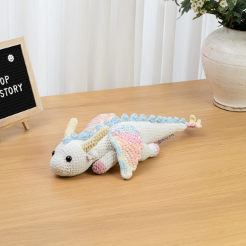 Dragon Rainbow  amigurumi pattern by The Loop Story