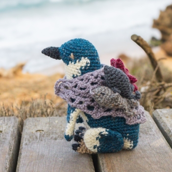 Isla the Fairy Penguin amigurumi pattern by Folk & Sundry