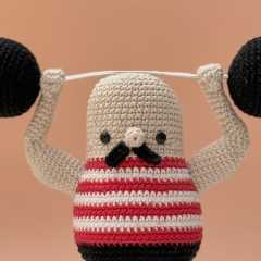 Hector, the Strongman amigurumi by Amour Fou