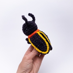 Flare the No-Sew Firefly amigurumi pattern by Theresas Crochet Shop