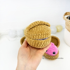 Dumpling & Steamer Plushie amigurumi pattern by TANATIcrochet