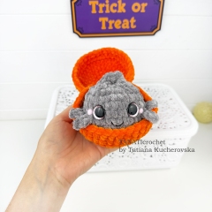 Halloween Dumpling & Steamer amigurumi pattern by TANATIcrochet