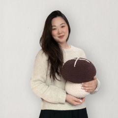 Giant Mushroom amigurumi pattern by Curiouspapaya