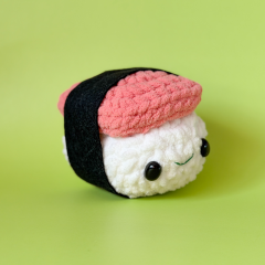 Spam Musubi amigurumi by Curiouspapaya