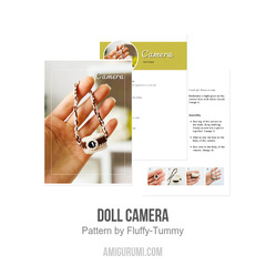 Doll Camera amigurumi pattern by Fluffy Tummy