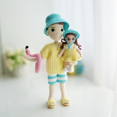 Family Vocation amigurumi pattern by Fluffy Tummy