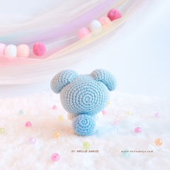 Blue Fairy Crochet Pattern amigurumi by Hello Amijo