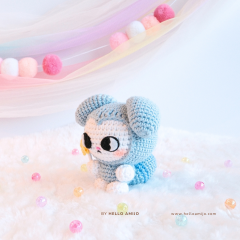 Blue Fairy Crochet Pattern amigurumi pattern by Hello Amijo