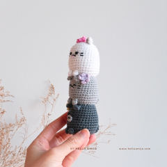 Floral Cats Crochet Pattern amigurumi pattern by Hello Amijo
