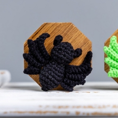 Bat Gnome amigurumi by Mufficorn