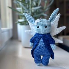 Winter Pixie amigurumi by Pracownia Blask