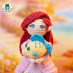 Ocean Princess amigurumi by Co Tam Crafts