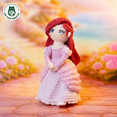 Ocean Princess amigurumi pattern by Co Tam Crafts