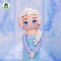 The Snow Queen amigurumi by Co Tam Crafts