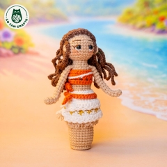 Island Princess amigurumi pattern by Co Tam Crafts